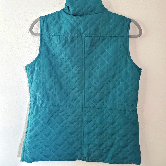 Great Northwest Indigo quilted vest with zipper and pockets - Picture 2 of 3